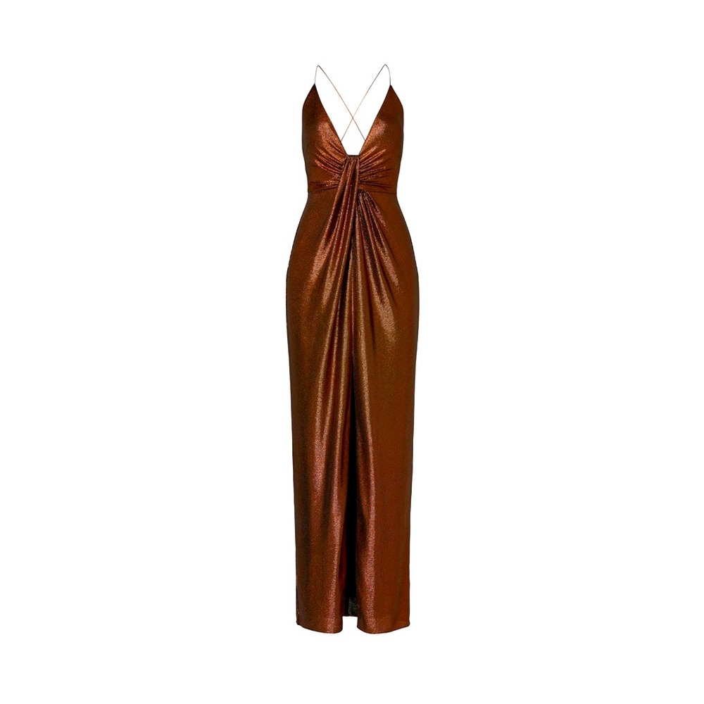 Aidan byAidan Mattox Stunning Copper Gown
